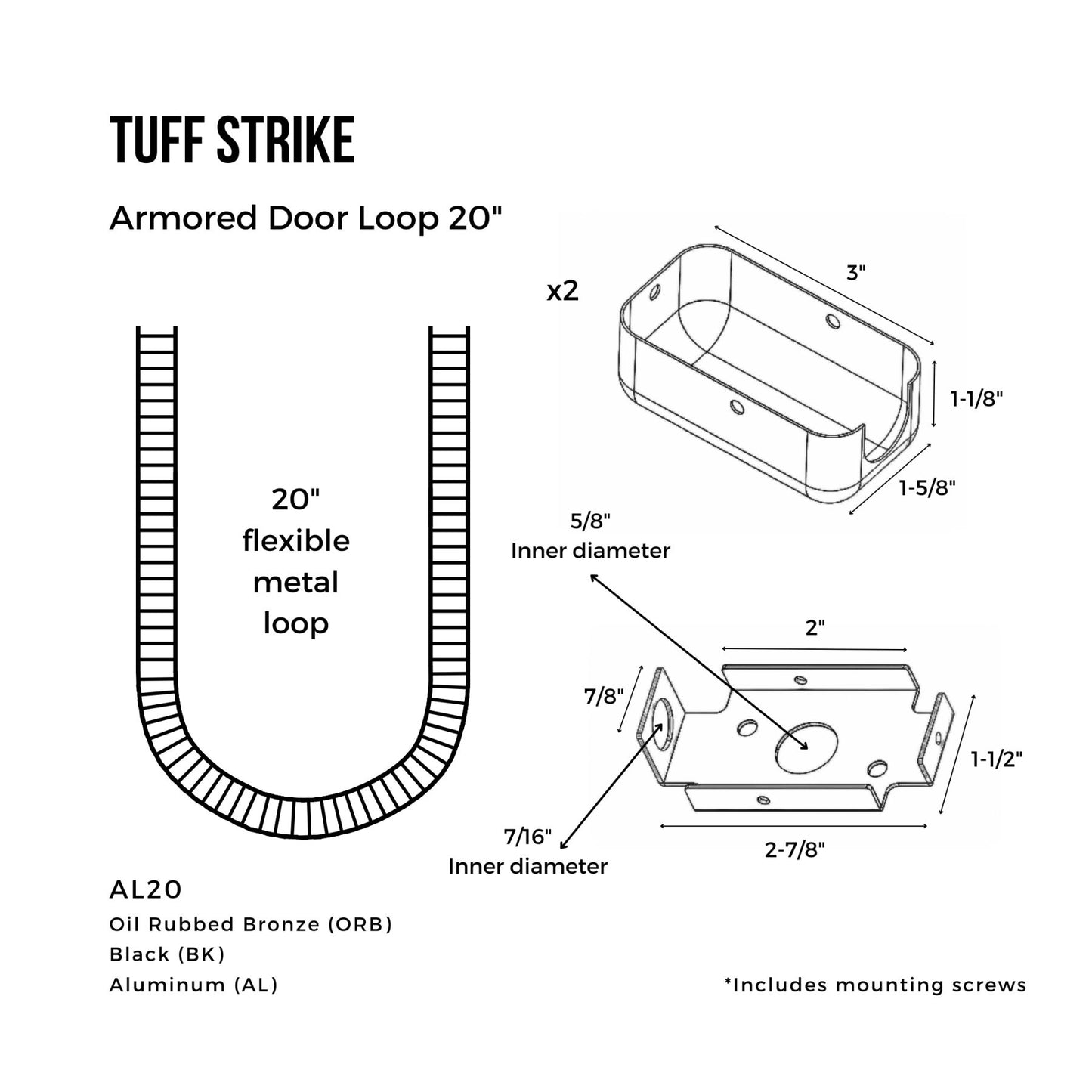 Armored Door Loop 20"