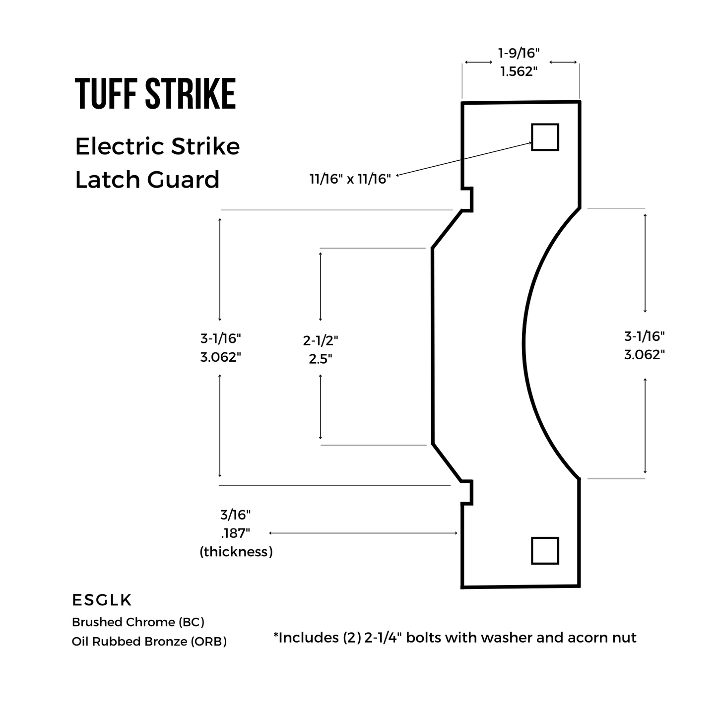 Latch Guard for Electric Strike