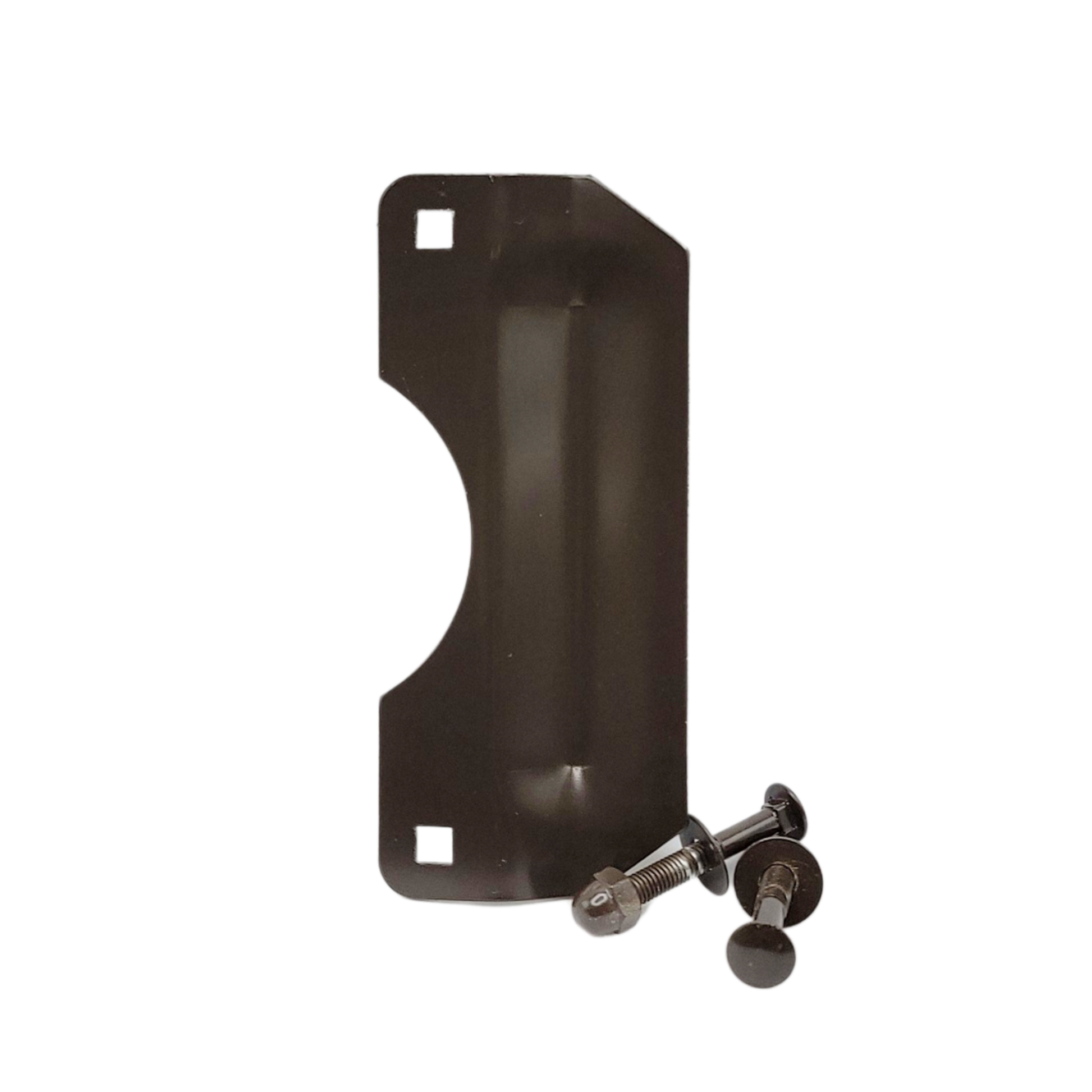 anti pry door cover latch guard for cylindrical lock storefront lock protector shield