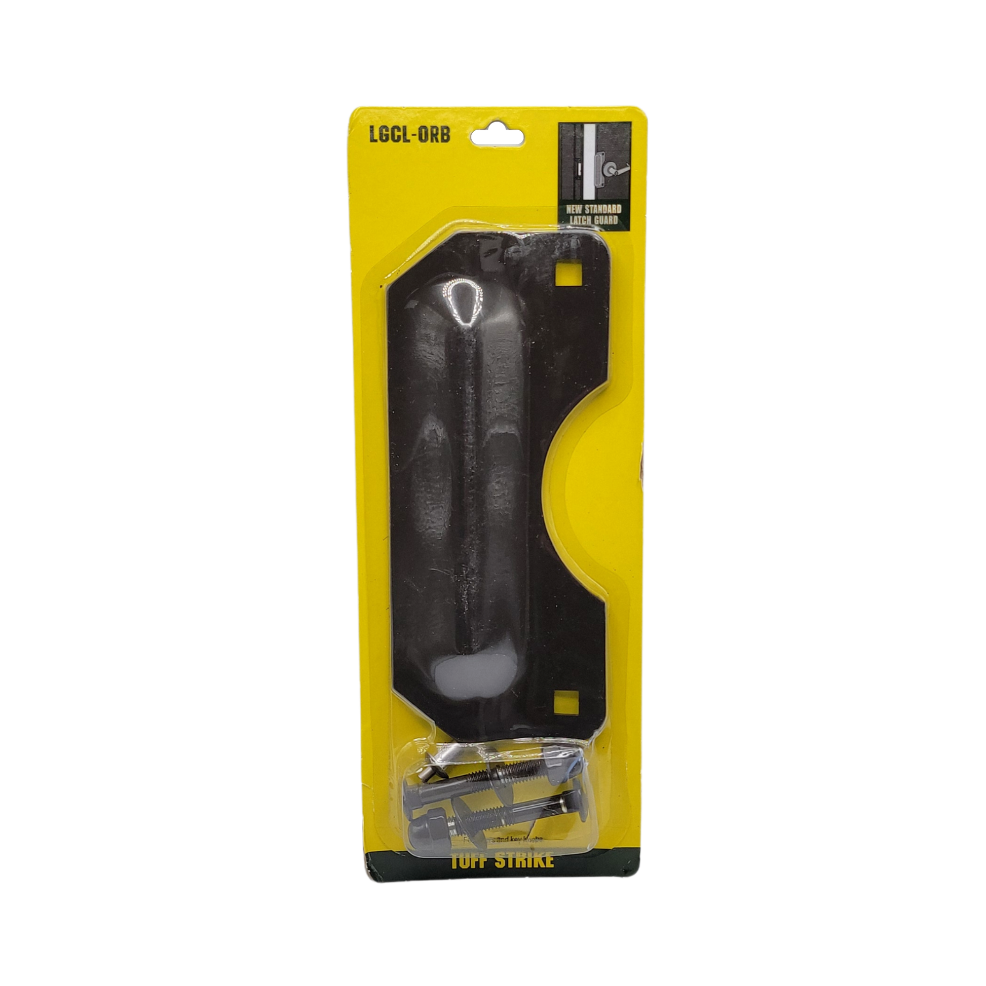 anti pry door cover latch guard for cylindrical lock storefront lock protector shield