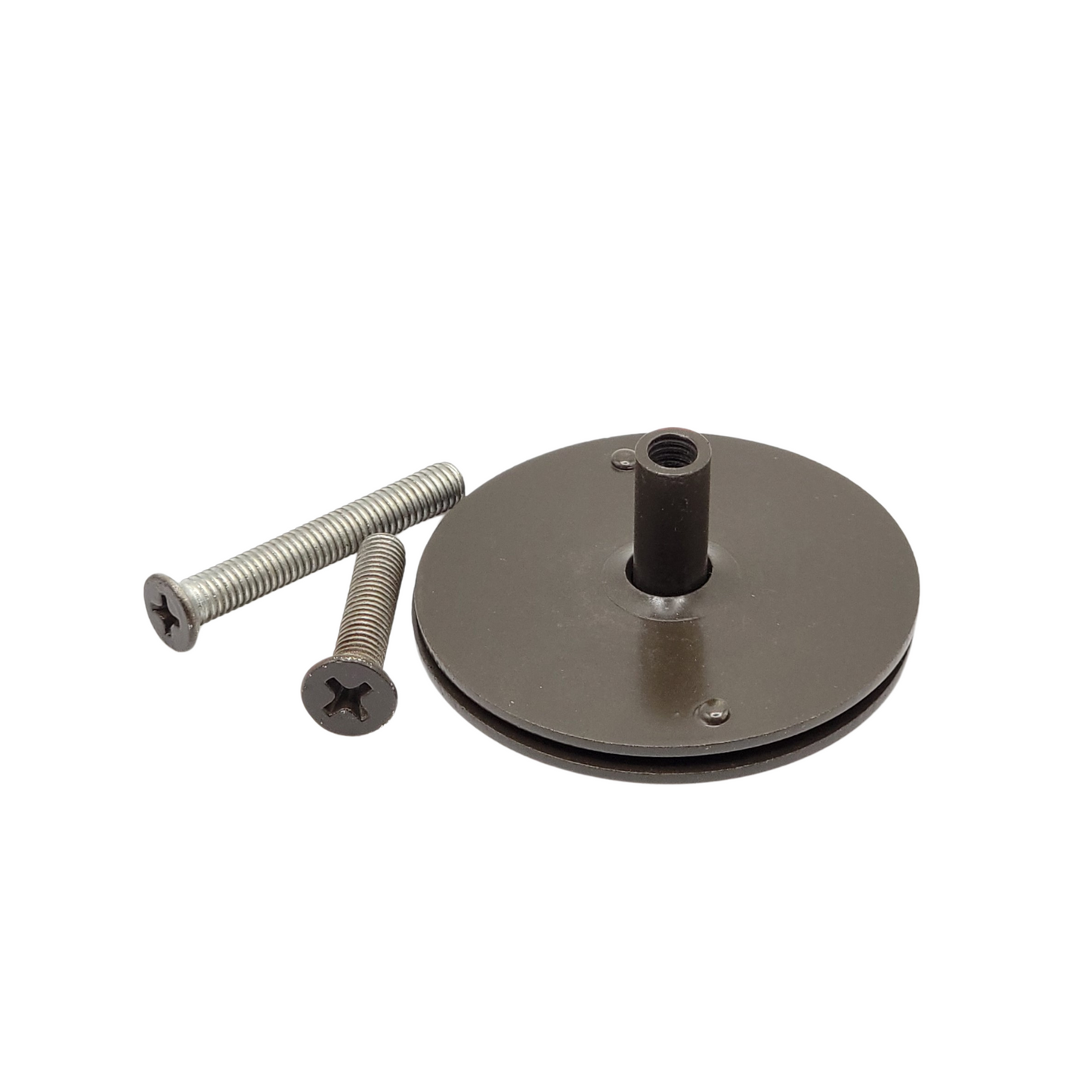 GMS M100D replacement mortise dummy cylinder hole cover plate oil rubbed bronze