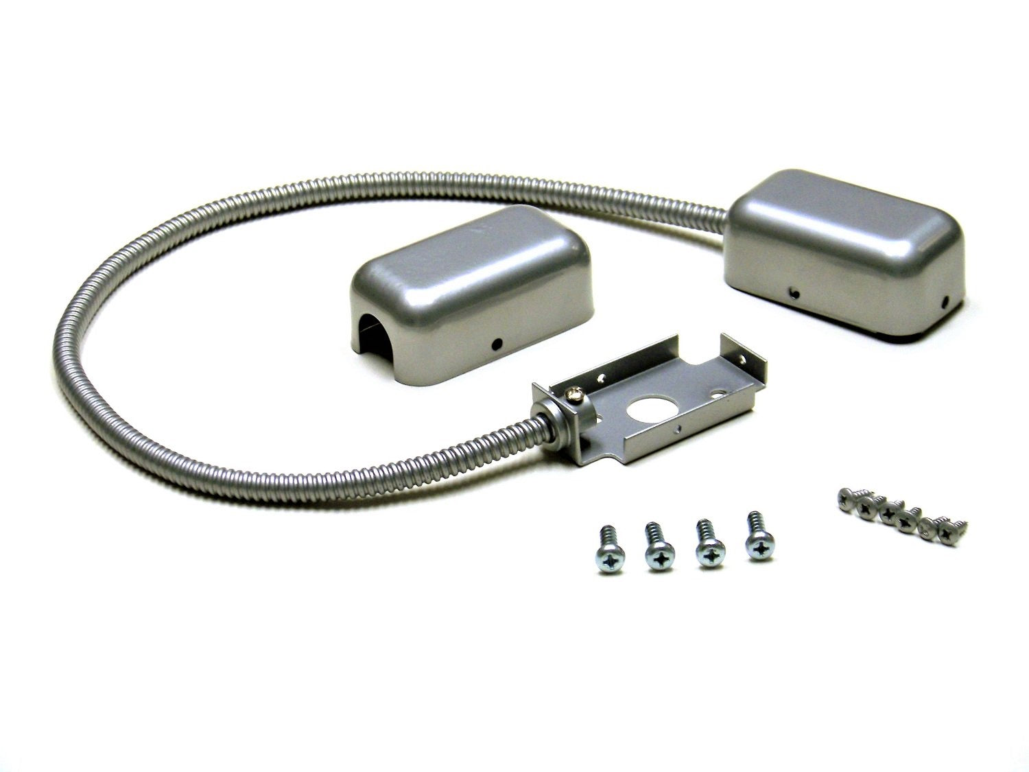 Armored flexible metal conduit for access control systems