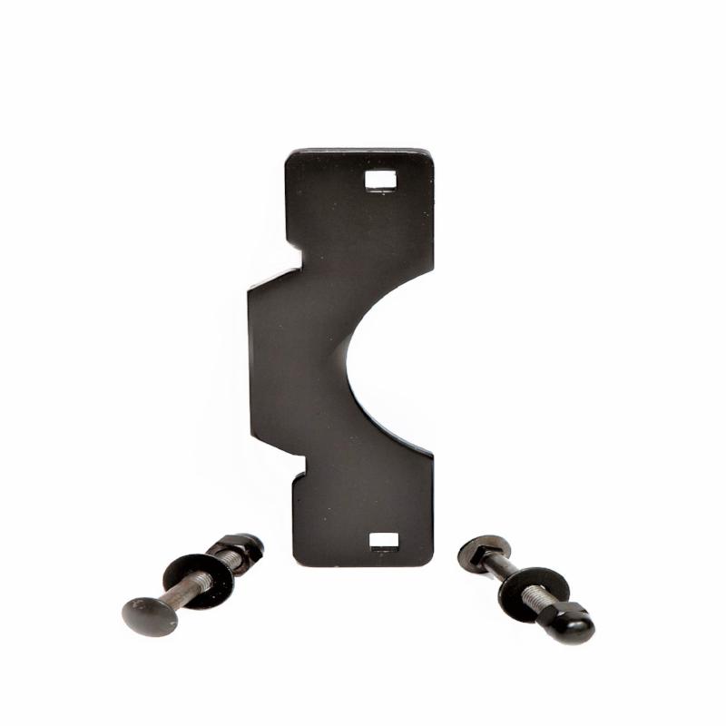 low profile tamper proof latch guard for electric strike lock